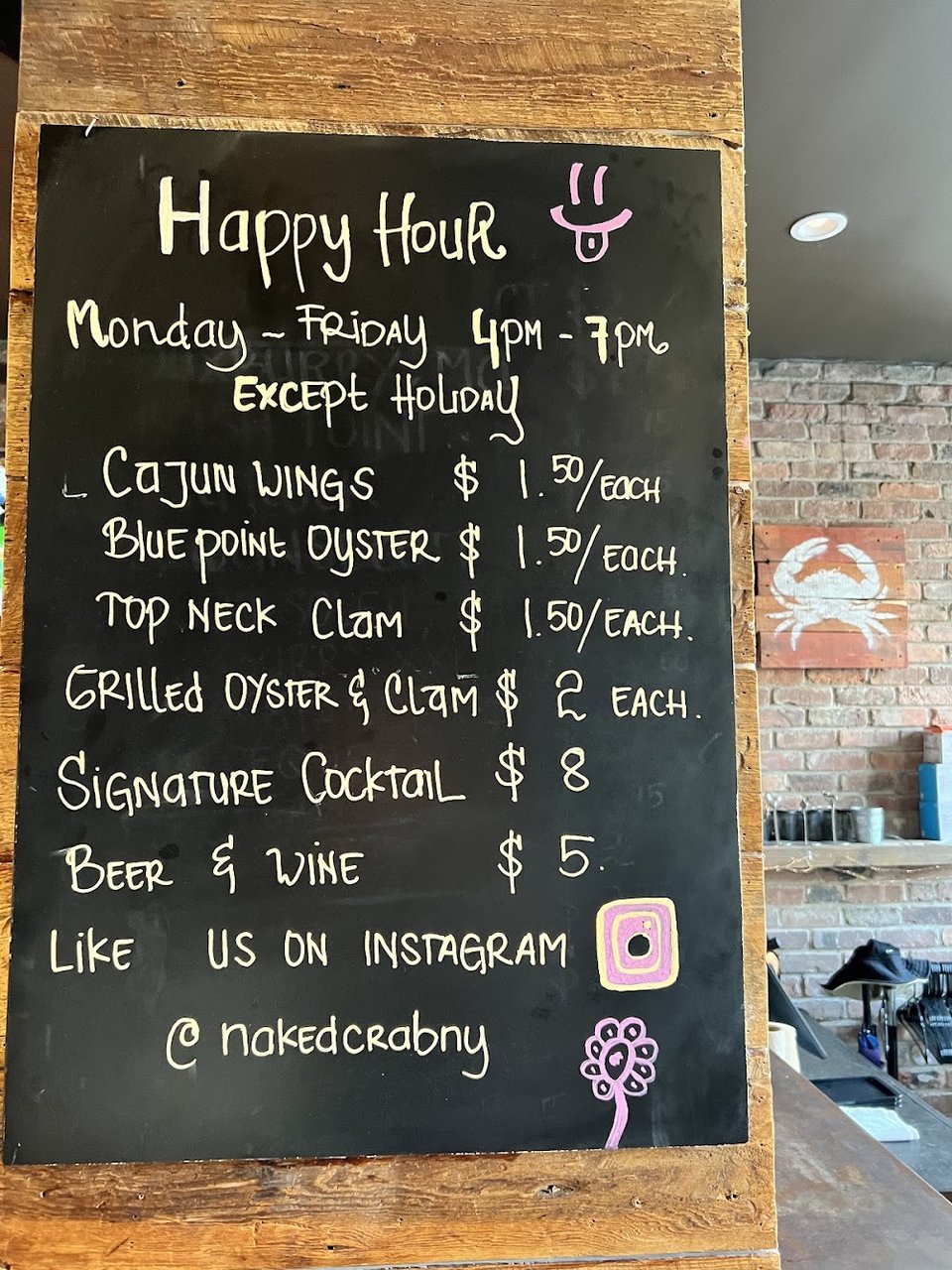 Printed menu page for appetizers and sides.